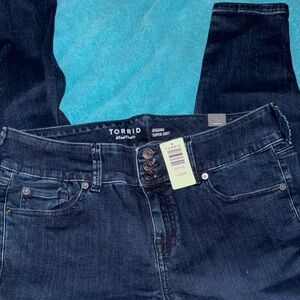 Torrid Indigo Super Soft Jeggings